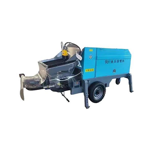 Hydraulický striekajúci stroj